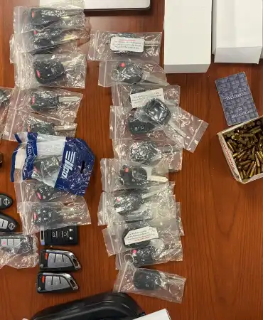 Recovered contraband