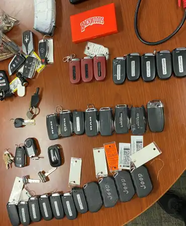 Recovered contraband