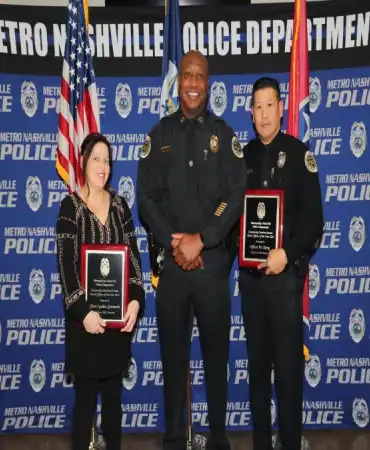 Officers Quirouette and Cheng