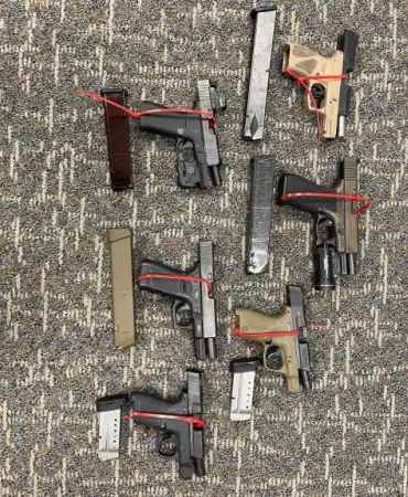 Recovered guns