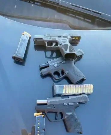 Recovered guns