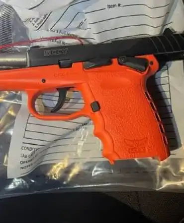 Recovered firearm