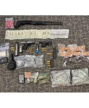 Recovered contraband