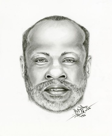 TBI sketch of unidentified man