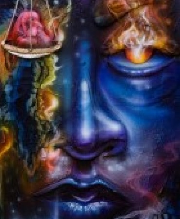 A painting by Michael Mucker