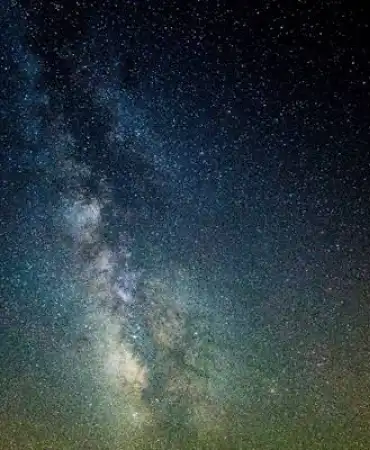 Sky at night from Darkest place in Middle Tennessee