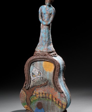 clay sculpture by donna rizzo