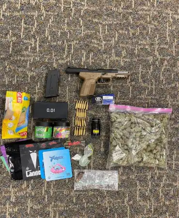 Recovered contraband