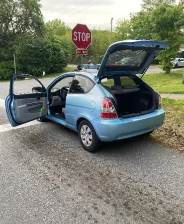 Carjacked Hyundai