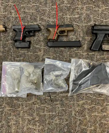 Recovered contraband