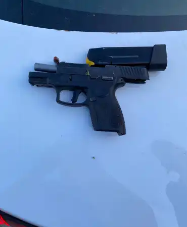 Recovered gun 