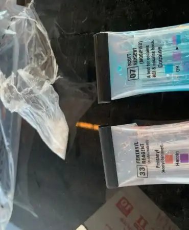 Recovered cocaine