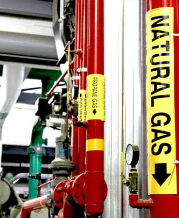NDES propane natural gas piping
