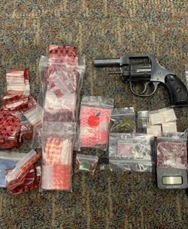Seized Drugs and Revolver 