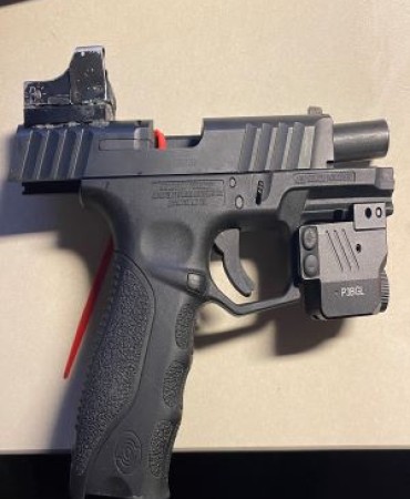 Recovered firearm