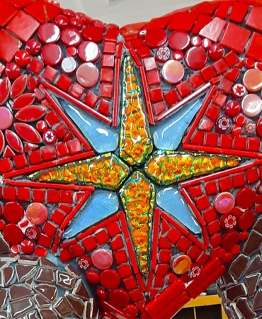 Pathway sculpture detail