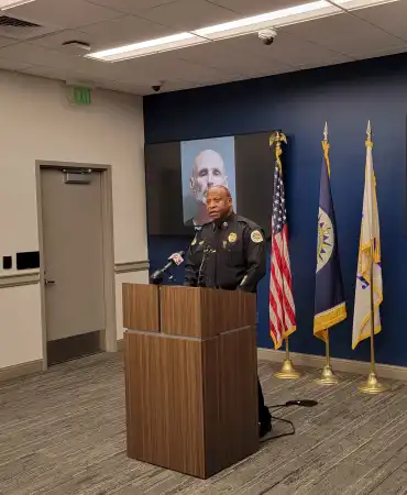 Chief Drake announces charges against rape suspect Phillip Hayes