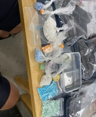 Recovered contraband