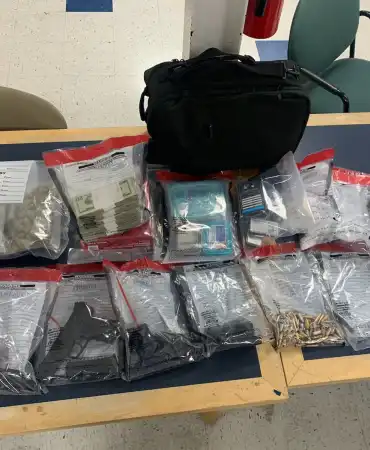 Recovered contraband