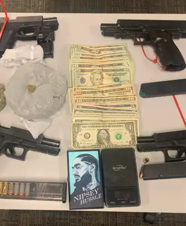 Recovered contraband