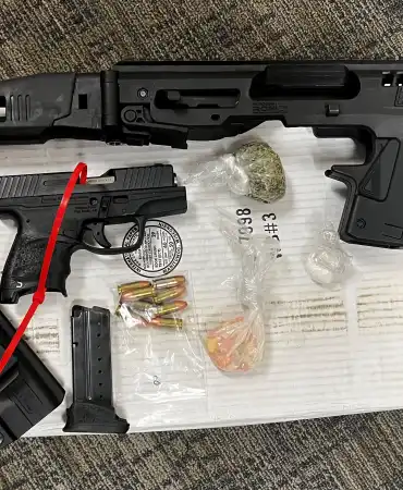 Recovered contraband