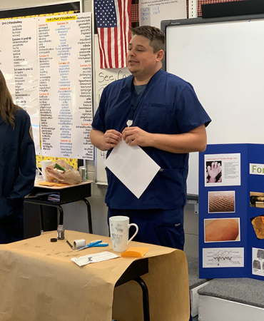 Amqui Elementary Career Day presentation