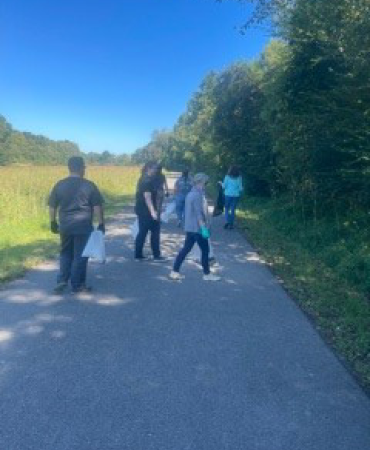 Peeler Park Community Clean Up volunteers