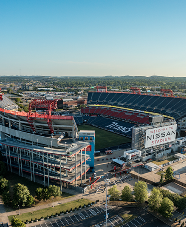 Nissan stadium and land surrounding it