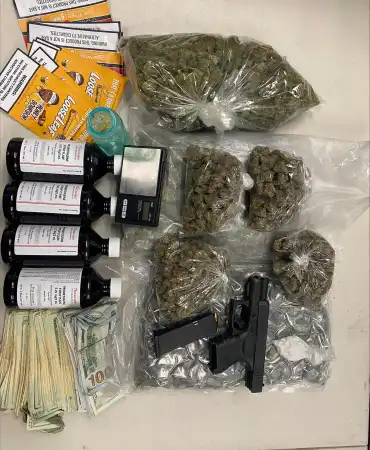 Recovered contraband