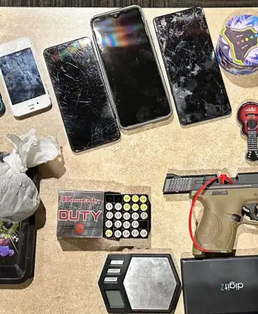 Recovered contraband