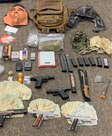 Recovered contraband