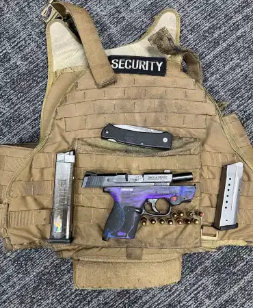 Recovered contraband