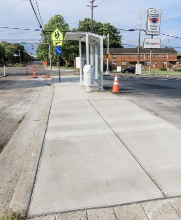 Sidewalk repairs complete on 12th Ave South between Edgehill and Archer Street