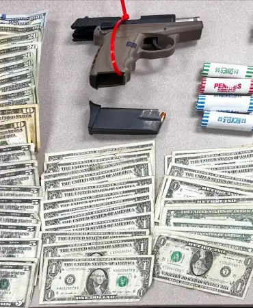 Recovered contraband