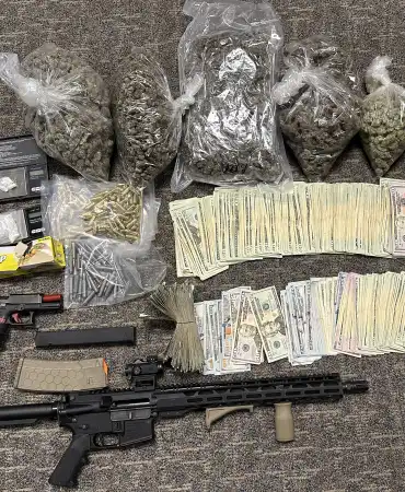 Recovered contraband