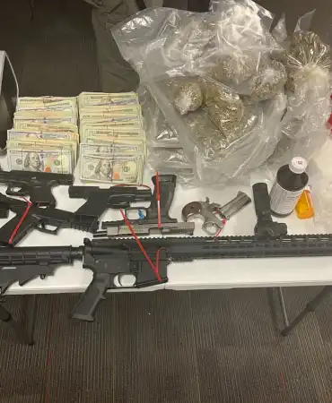 Recovered contraband