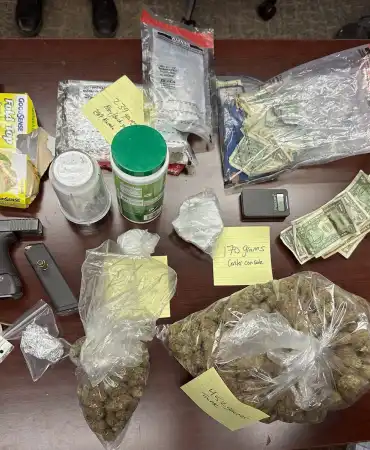 Recovered contraband