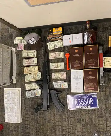 Recovered contraband