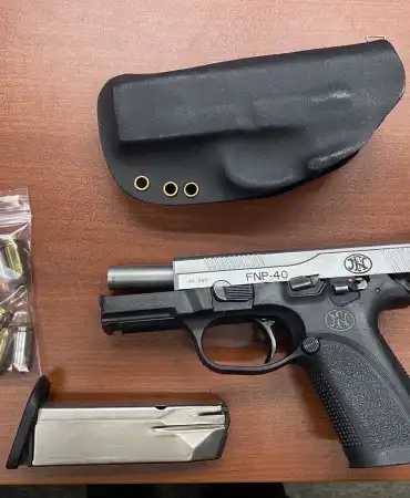 Recovered guns