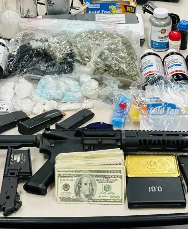 Seized contraband