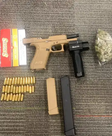 Recovered contraband