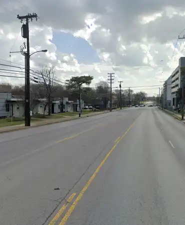 Existing Conditions of S 5th St between Woodland St and Shelby Ave