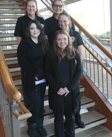 Evidence Receiving Unit staff