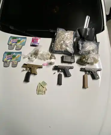 Recovered contraband