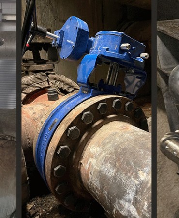 collage of water pipes and equipment