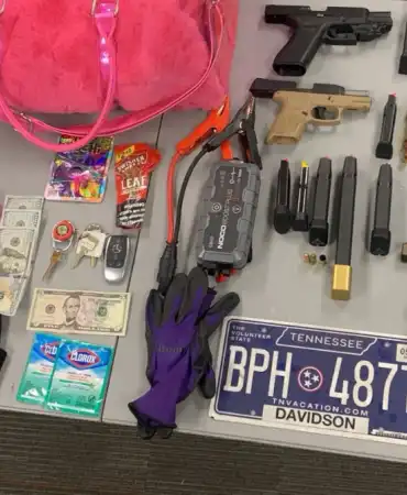 Recovered contraband