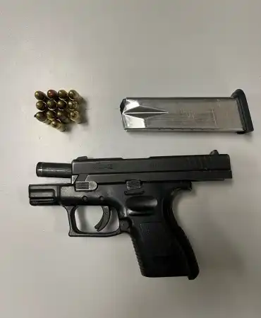 Recovered gun