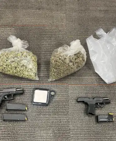 Recovered contraband