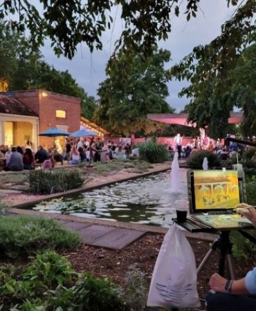 photo of the Starry Night event at Centennial Art Center