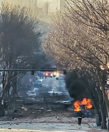 Fire Emergency on Street